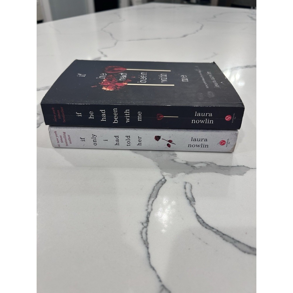 Laura Nowlin 2 Book Set - If He had been with Me / If Only I had Told Her